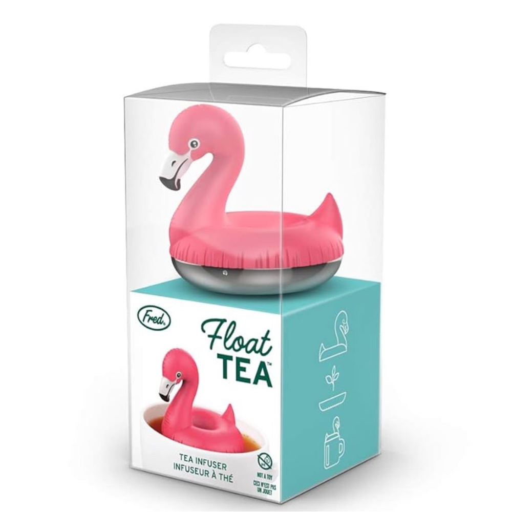 NWT Tea Infuser with flamingo floater by Fred